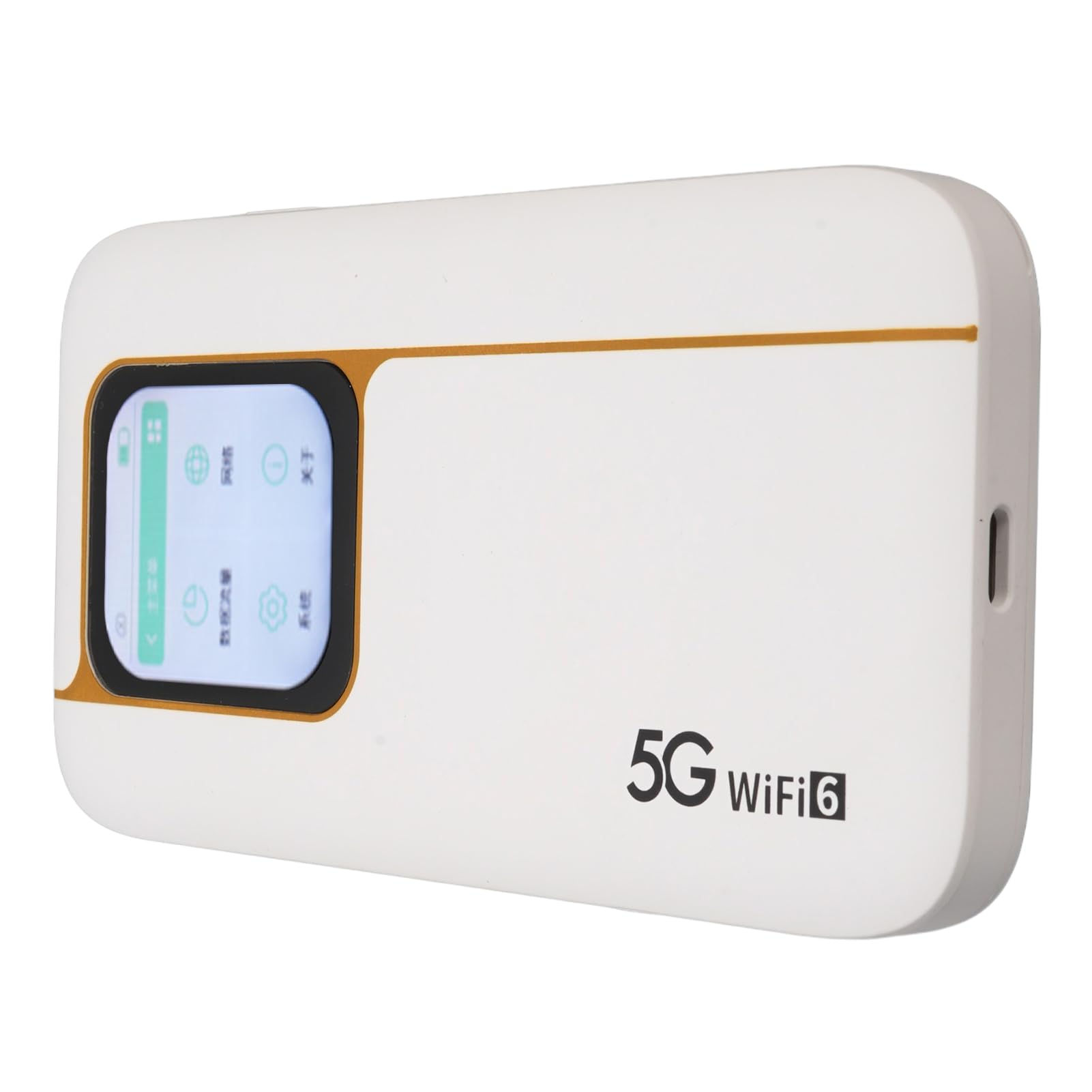 5G Mobile Hotspot, WiFi 6 2.4GHz 5.8GHz Portable Router with Sim